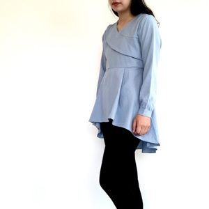 Blue Pinestripe Tunic
